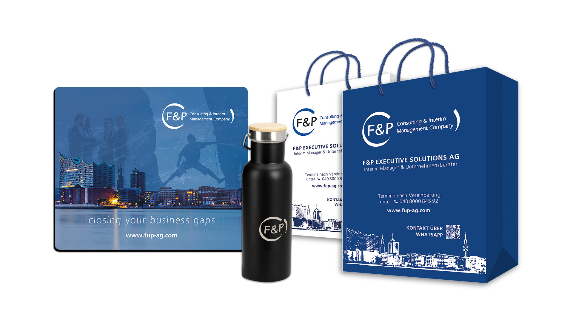 Die Seiler, Enkingen, Werbeagentur, F&P Executive Solutions AG, Hamburg, Werbemittel