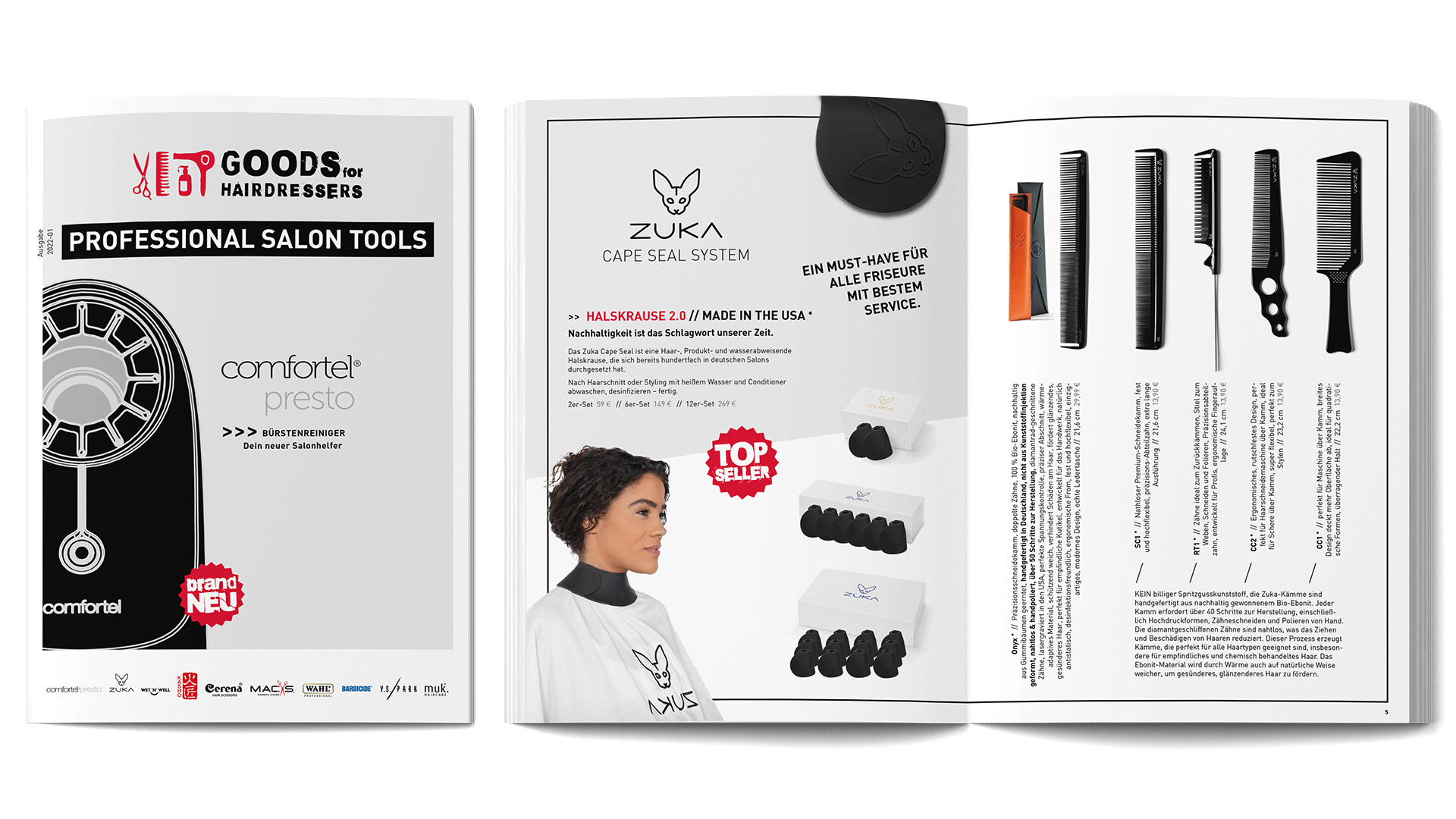 Die Seiler, Enkingen, Werbeagentur, goods for hairdressers, Donauwörth, Magazin